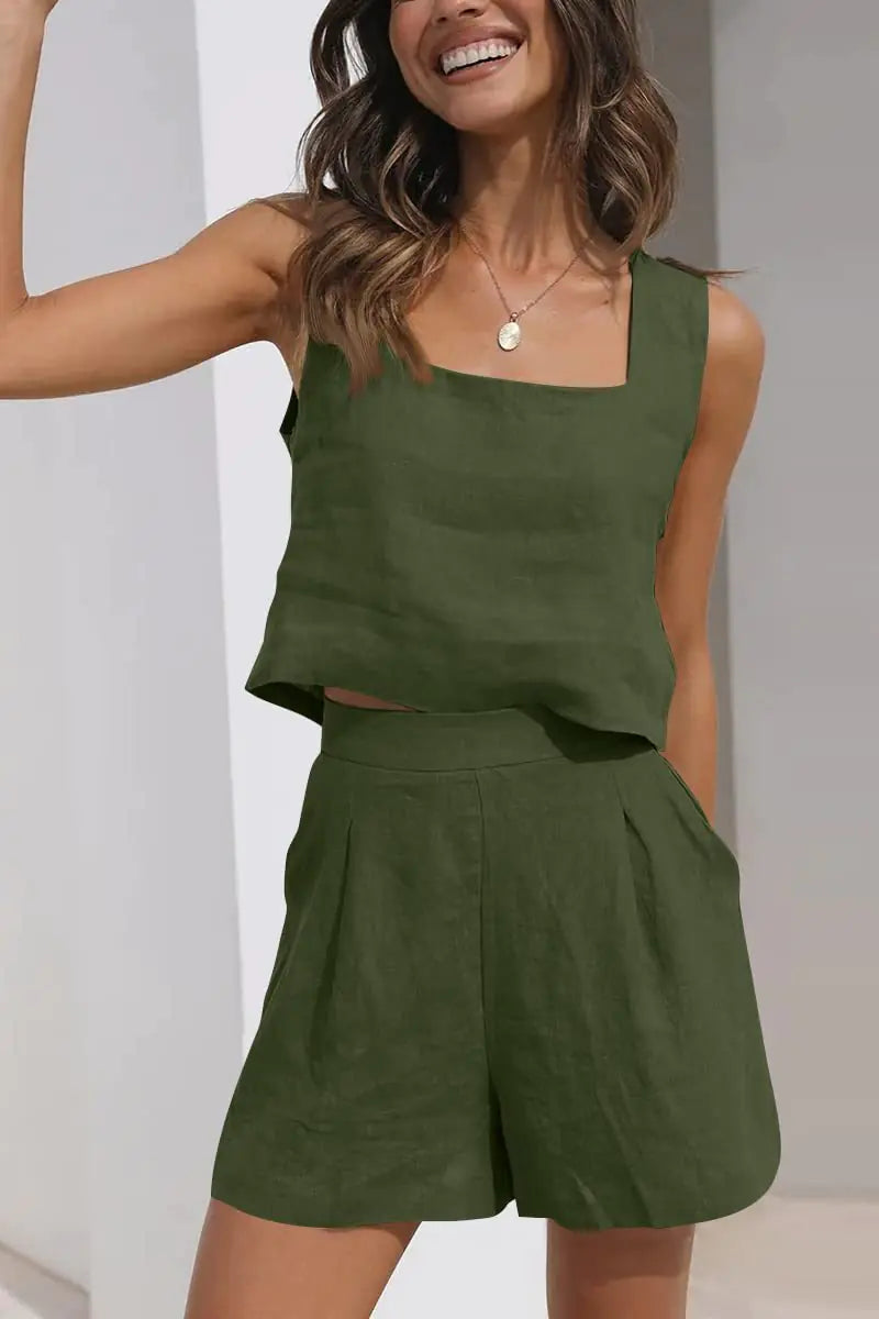 Linen Casual Set