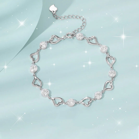 Women's Bracelet Loving Heart (S925)
