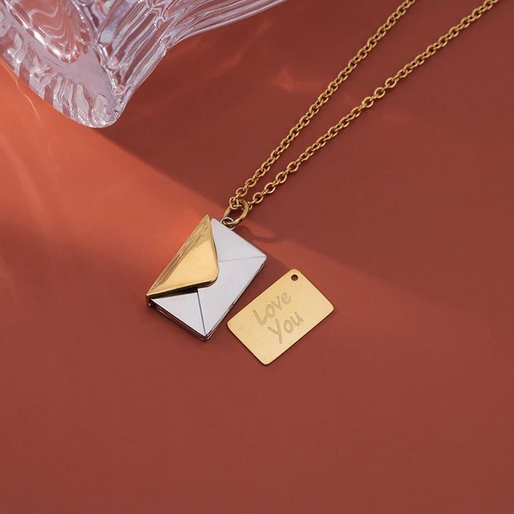 Envelope Necklace