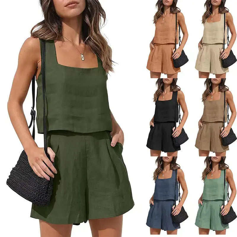 Linen Casual Set