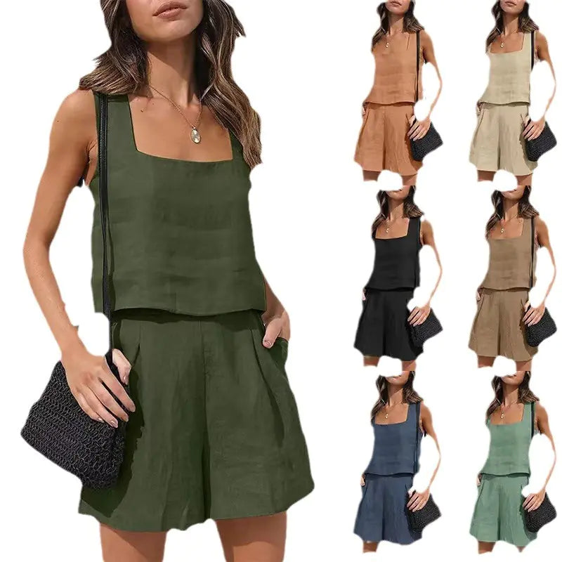 Linen Casual Set