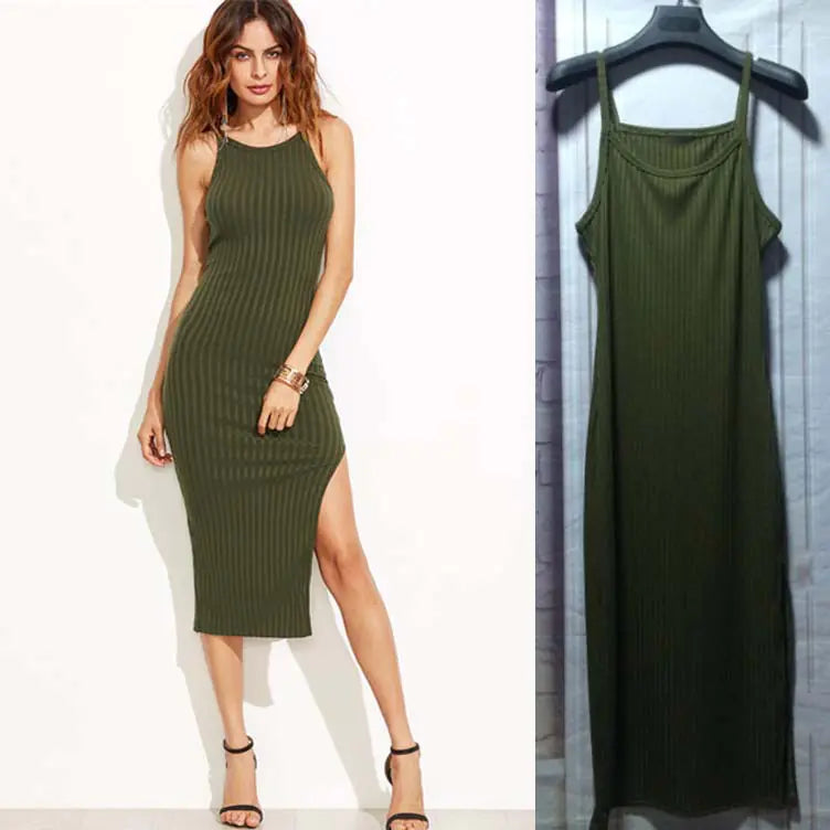 Slit Dress